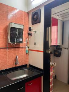 Kitchen Image of 950 Sq.ft 2 BHK Apartment / Flat for rent in Pegasus Tower, Andheri West Mumbai for Rs. 85000
