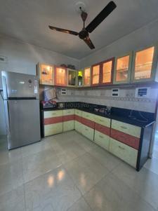 Kitchen Image of 950 Sq.ft 1 BHK Apartment / Flat for rent in Mangla Aura, Alkapuri Vadodara for Rs. 18000