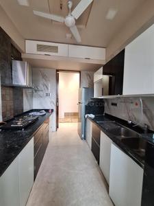 Kitchen Image of 650 Sq.ft 1 BHK Apartment / Flat for sale in Vrindavan Paradise, Kalyan West Kalyan for Rs. 4600000