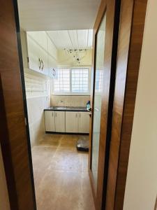 Kitchen Image of 1750 Sq.ft 3 BHK Apartment / Flat for rent in S K Venkateshwara Heights, Baner Pune for Rs. 74000