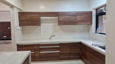 Kitchen Image of 1550 Sq.ft 3 BHK Apartment / Flat for rent in Samarth Aangan, Andheri West Mumbai for Rs. 160000