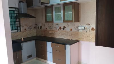 Kitchen Image of 785 Sq.ft 1 BHK Builder Floor for rent in Mahadevapura Bengaluru for Rs. 23000