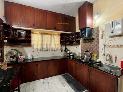Kitchen Image of 1250 Sq.ft 2 BHK Builder Floor for rent in Edappally Kochi for Rs. 30000