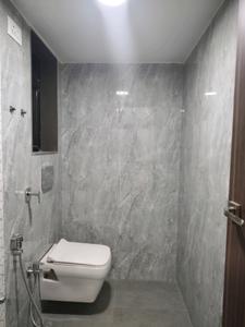 Common Bathroom Image of 575 Sq.ft 1 BHK Apartment / Flat for rent in Vihang Valley, Kasarvadavali Thane for Rs. 25000