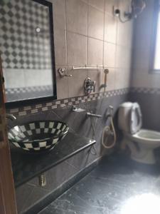 Bathroom Image of 4150 Sq.ft 4 BHK Builder Floor for rent in Hauz Khas New Delhi for Rs. 245000