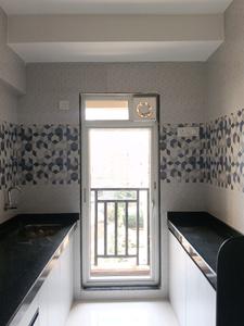 Kitchen Image of 589 Sq.ft 1 BHK Apartment / Flat for rent in Raunak Bliss Phase A, Kasarvadavali Thane for Rs. 26888
