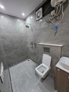 Bathroom Image of 500 Sq.ft 1 RK Builder Floor for rent in Tagore Garden Extension New Delhi for Rs. 13500