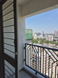 Balcony Image of 461 Sq.ft 2 BHK Apartment / Flat for sale in Ganga Millennia Undri Building J K L M And N, Undri Pune for Rs. 5600000