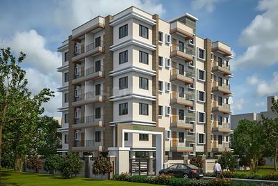 Image of 1215 Sq.ft 3 BHK Apartment / Flat for sale in Khanapara, Guwahati for Rs. 8100000