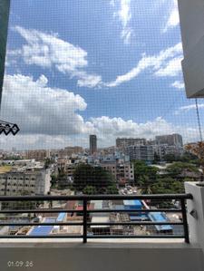 Balcony Image of 1318 Sq.ft 2 BHK Apartment / Flat for rent in Shree Anand Royal Court, Thergaon Pune for Rs. 24000