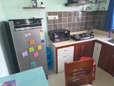 Kitchen Image of 434 Sq.ft 1 BHK Apartment / Flat for sale in Westroad Iconic, Rajarhat Kolkata for Rs. 2600000