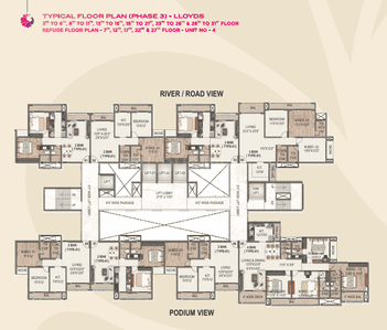 Image of 3065 Sq.ft 4 BHK Apartment / Flat for sale in Paradise Sai World City Phase 3, Panvel, Navi Mumbai for Rs. 36300000