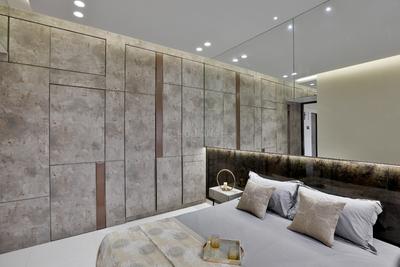 Bedroom Image of 615 Sq.ft 1 BHK Builder Floor for sale in Shree Adinath Symphony, Boisar Mumbai for Rs. 3200000