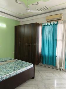 Bedroom Image of 1800 Sq.ft 2 BHK Builder Floor for rent in Gomti Nagar Extension Lucknow for Rs. 28000