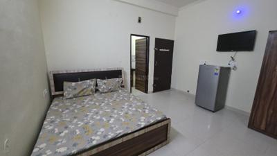 Bedroom Image of 450 Sq.ft 1 RK Apartment / Flat for rent in Pratap Nagar Jaipur for Rs. 15500