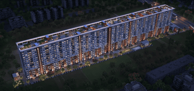 Image of 1670 Sq.ft 3.5 BHK Apartment / Flat for sale in Excellaa Tremont A B And C Wings, Mundhwa, Pune for Rs. 13000000
