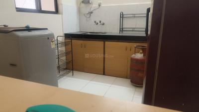 Kitchen Image of 1600 Sq.ft 3 BHK Apartment / Flat for rent in Goel Ganga Hamlet, Viman Nagar Pune for Rs. 70000