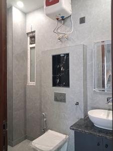 Bedroom Three Image of 1350 Sq.ft 3 BHK Builder Floor for rent in Paschim Vihar New Delhi for Rs. 55000