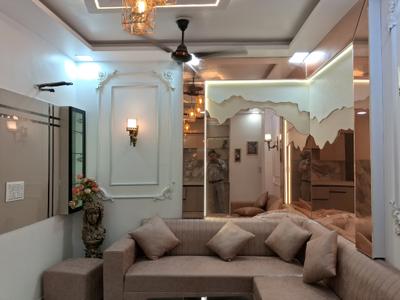Living Room Image of 900 Sq.ft 3 BHK Builder Floor for sale in Dwarka Mor New Delhi for Rs. 6300000
