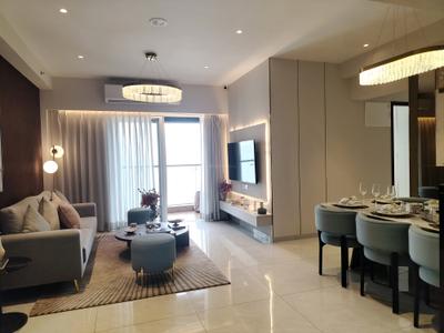 Living Room Image of 1300 Sq.ft 2 BHK Apartment / Flat for sale in Godrej Ivara, Chokhi Dhani Pune for Rs. 16700000