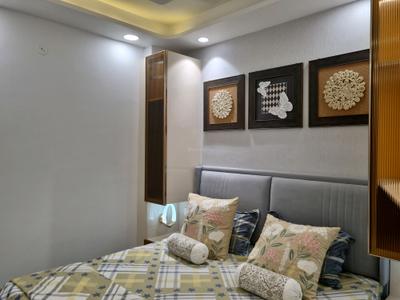 Bedroom Image of 568 Sq.ft 2 BHK Apartment / Flat for rent in Dwarka Mor New Delhi for Rs. 23000