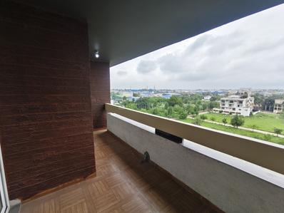 Balcony Image of 2031 Sq.ft 3 BHK Apartment / Flat for rent in BCM Park, Lasudia Mori Indore for Rs. 55000