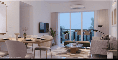 Image of 1300 Sq.ft 3 BHK Apartment / Flat for sale in Godrej Azure, Padur, Chennai for Rs. 10300000