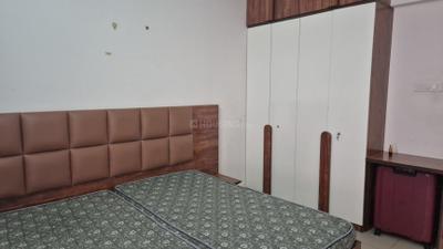 Bedroom Image of 688 Sq.ft 1 BHK Apartment / Flat for rent in Shapoorji Pallonji Joyville Hinjawadi, Hinjawadi Pune for Rs. 25500