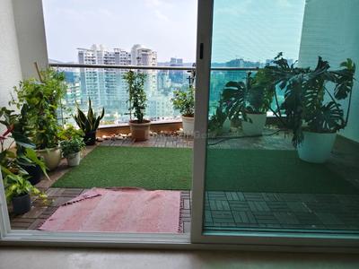 Balcony Image of 2100 Sq.ft 3 BHK Apartment / Flat for rent in Nandan Prospera Gold, Baner Pune for Rs. 75000