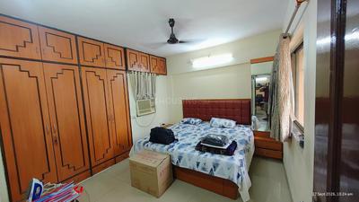Bedroom Image of 915 Sq.ft 2 BHK Apartment / Flat for rent in Brahmand Complex, Thane West Thane for Rs. 30000