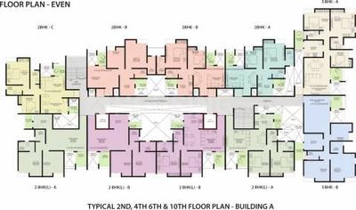 Image of 1251 Sq.ft 3 BHK Apartment / Flat for sale in Parklane Urbanjoy Wing B, Sus, Pune for Rs. 8800000