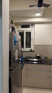 Kitchen Image of 600 Sq.ft 1 BHK Apartment / Flat for rent in One Indiabulls, Thane West Thane for Rs. 40000