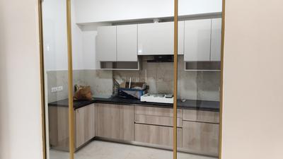 Kitchen Image of 1680 Sq.ft 3.5 BHK Builder Floor for rent in Smartworld Orchard, Sector 61 Gurgaon for Rs. 56000