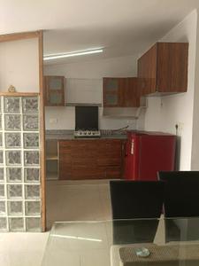 Kitchen Image of 1400 Sq.ft 2 BHK Builder Floor for rent in Sector 41 Gurgaon for Rs. 40000