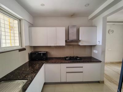 Kitchen Image of 1450 Sq.ft 3 BHK Apartment / Flat for rent in Marvel Brisa, Baner Pune for Rs. 74000