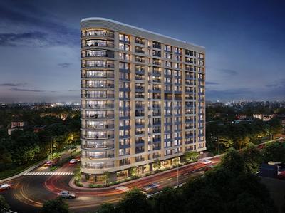Image of 1376 Sq.ft 3 BHK Apartment / Flat for sale in Santacruz East, Mumbai for Rs. 54000000