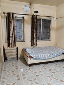 Bedroom Image of 600 Sq.ft 1 BHK Apartment / Flat for rent in Pratik Nagar, Hadapsar Pune for Rs. 15000
