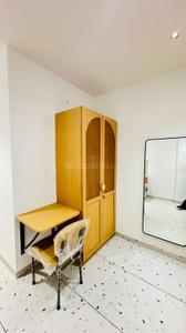 Bedroom Image of 650 Sq.ft 1 RK Builder Floor for rent in Indra Puri Colony Indore for Rs. 10000