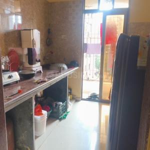 Kitchen Image of 650 Sq.ft 1 BHK Apartment / Flat for rent in Kalyan West Kalyan for Rs. 14000