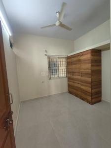 Bedroom Image of 680 Sq.ft 1 BHK Builder Floor for rent in Kasturi Nagar Bengaluru for Rs. 18000