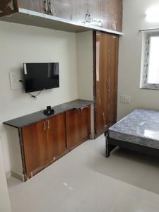 Bedroom Image of 250 Sq.ft 1 RK Builder Floor for rent in Financial District Hyderabad for Rs. 17000