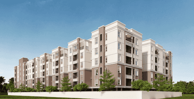 Image of 1274 Sq.ft 3 BHK Apartment / Flat for sale in DAC Napa Valley, Ottiyambakkam, Chennai for Rs. 9200000