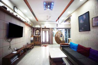 Hall Image of 1890 Sq.ft 3 BHK Apartment / Flat for sale in Gurukul Ahmedabad for Rs. 12800000