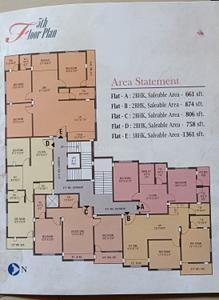 Image of 806 Sq.ft 2 BHK Apartment / Flat for sale in New Barrakpur, Kolkata for Rs. 2256800