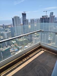 Balcony Image of 1450 Sq.ft 3 BHK Apartment / Flat for sale in Monte South, Byculla Mumbai for Rs. 75000000