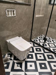Common Bathroom Image of 1200 Sq.ft 2 BHK Builder Floor for rent in Sector 46 Gurgaon for Rs. 38000