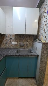 Kitchen Image of 600 Sq.ft 2 BHK Builder Floor for rent in Pitampura New Delhi for Rs. 28000