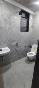 Bathroom Image of 1250 Sq.ft 3 BHK Apartment / Flat for rent in Sankalp Vedas Landmark, Pathardi Phata Nashik for Rs. 20000