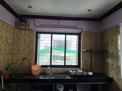 Kitchen Image of 400 Sq.ft 1 RK Apartment / Flat for rent in Borivali West Mumbai for Rs. 25000