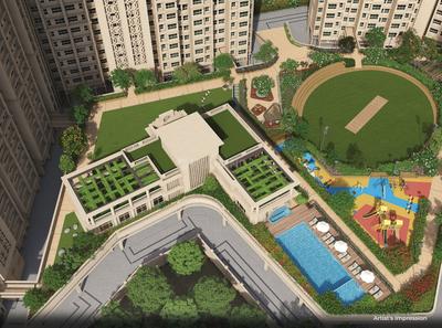 Image of 550 Sq.ft 1 BHK Apartment / Flat for sale in JP North Imperial Greens Tower 1, Thane West, Thane for Rs. 4500000